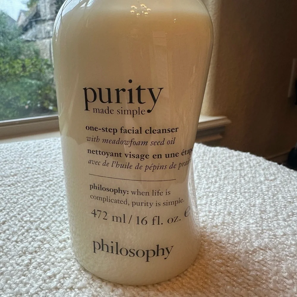 Philosophy Purity One-Step Facial Cleanser 16 oz NEW sealed